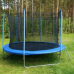 Батут  Jumi Motion Sport Line 10ft (305см) з внутрішньою сіткою синій - фото №2